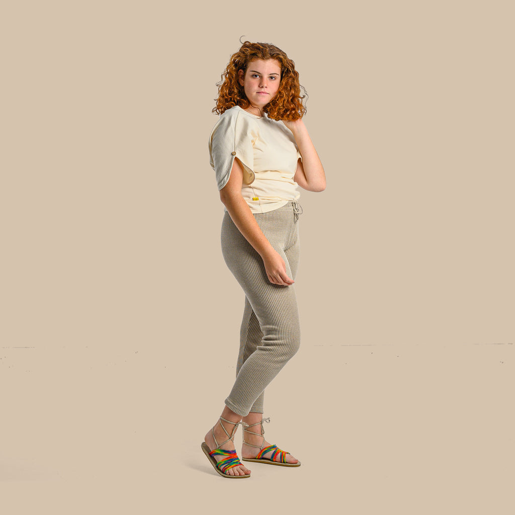 organic linen leggings
