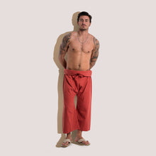 Load image into Gallery viewer, organic cotton Thai fisherman's pants