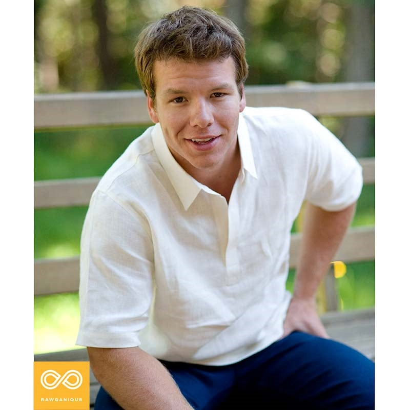 Mediterranean 100% Organic Hemp Shirt (Short-Sleeve) (Closeout - Final Sale)