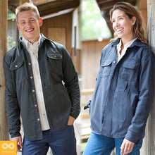 Load image into Gallery viewer, WINCHESTER Organic Cotton Fleece-lined Twill Jacket (Unisex)