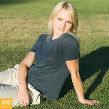 Load image into Gallery viewer, ISABELLE 100% Organic Hemp Knit Tee (Closeout - Final Sale) (99.99%-100% Biodegradable)