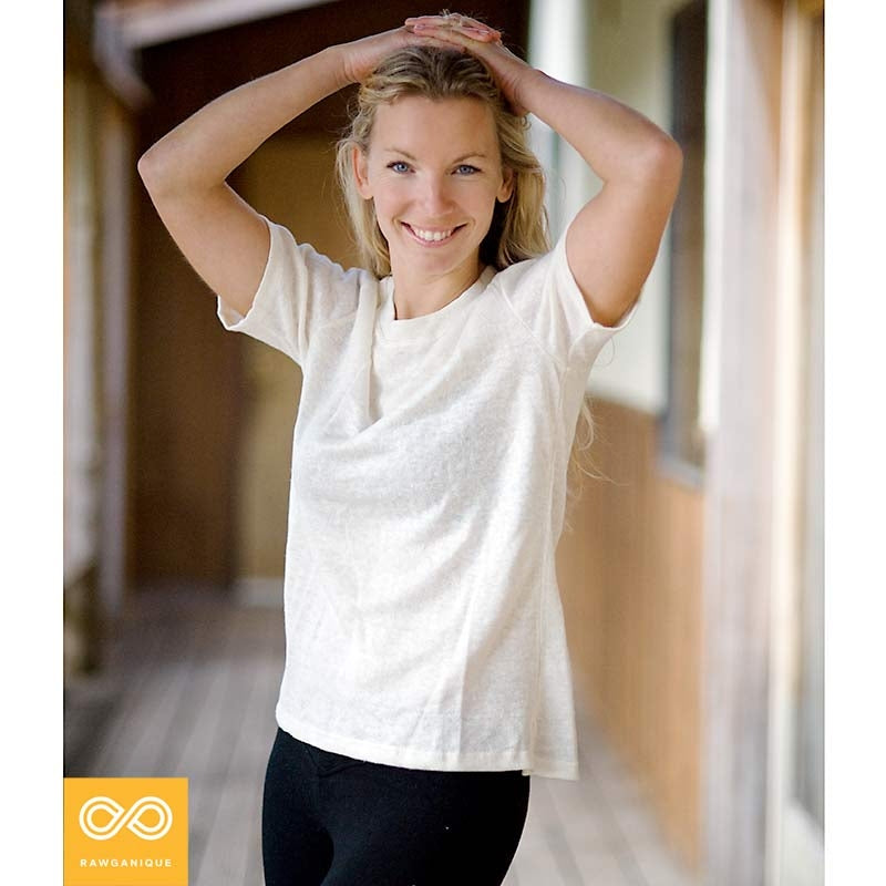 ISABELLE 100% Organic Hemp Knit Tee (Closeout - Final Sale) (99.99%-100% Biodegradable)