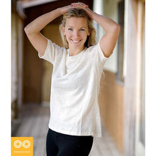 Load image into Gallery viewer, ISABELLE 100% Organic Hemp Knit Tee (Closeout - Final Sale) (99.99%-100% Biodegradable)