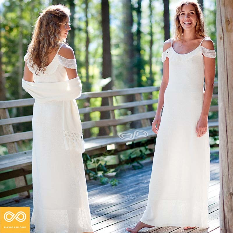 hemp wedding dress