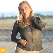 Load image into Gallery viewer, women's organic hemp hoodie