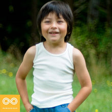 Load image into Gallery viewer, Unisex Kids' And Baby's Organic Cotton Tank Top (Grown &amp; Made in USA)
