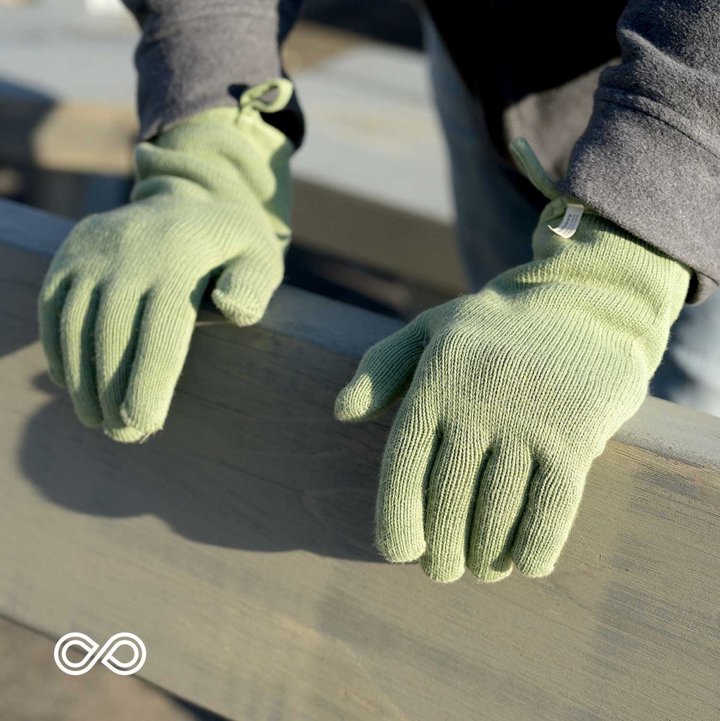 organic cotton gloves