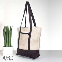 Load image into Gallery viewer, 100% hemp tote