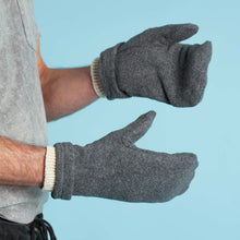 Load image into Gallery viewer, organic cotton fleece mittens