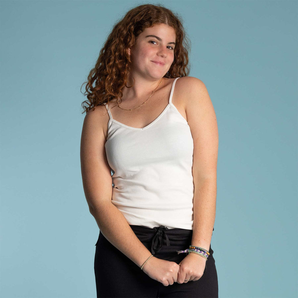 ladies organic cotton tank top