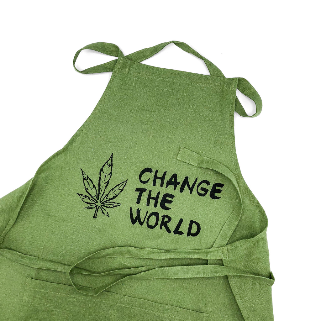 hemp apron