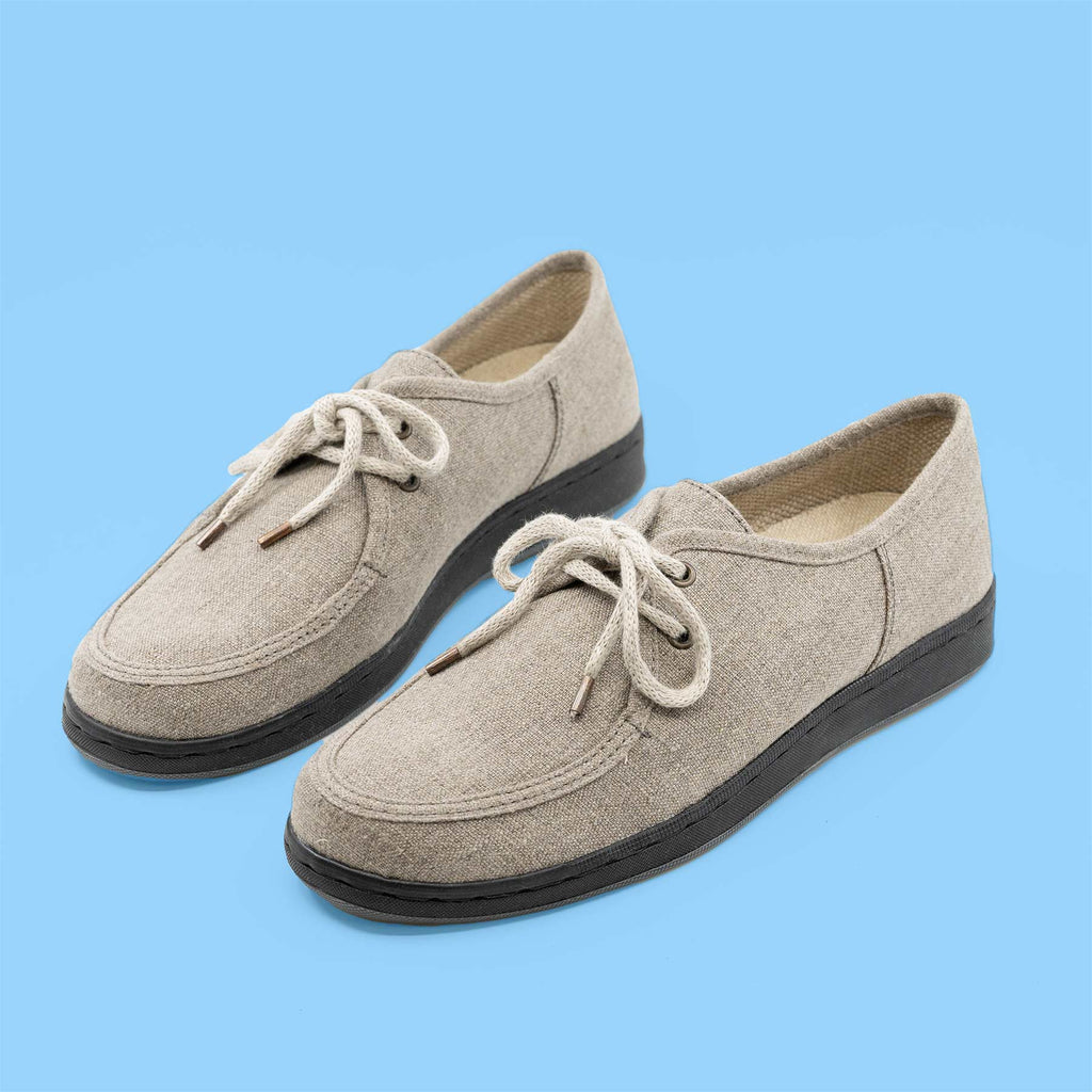 organic linen shoes