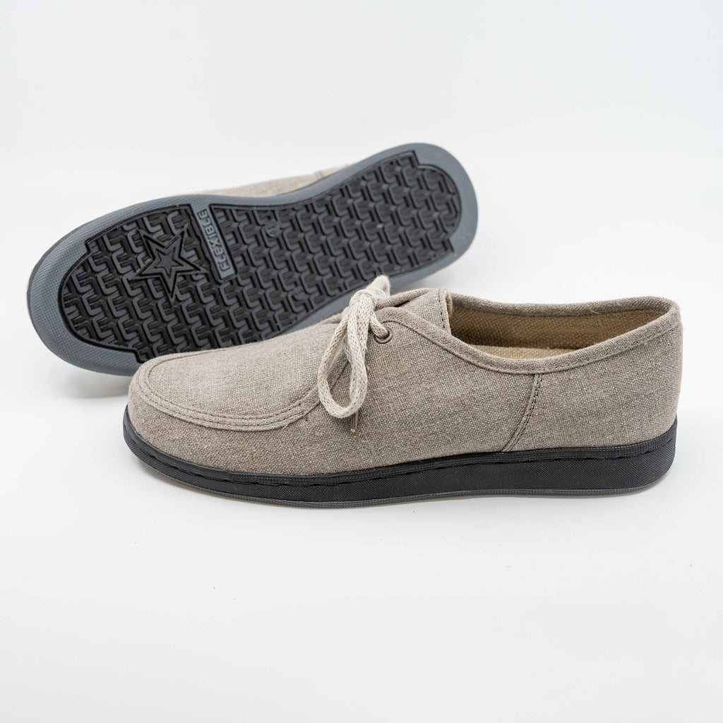 100% linen shoes