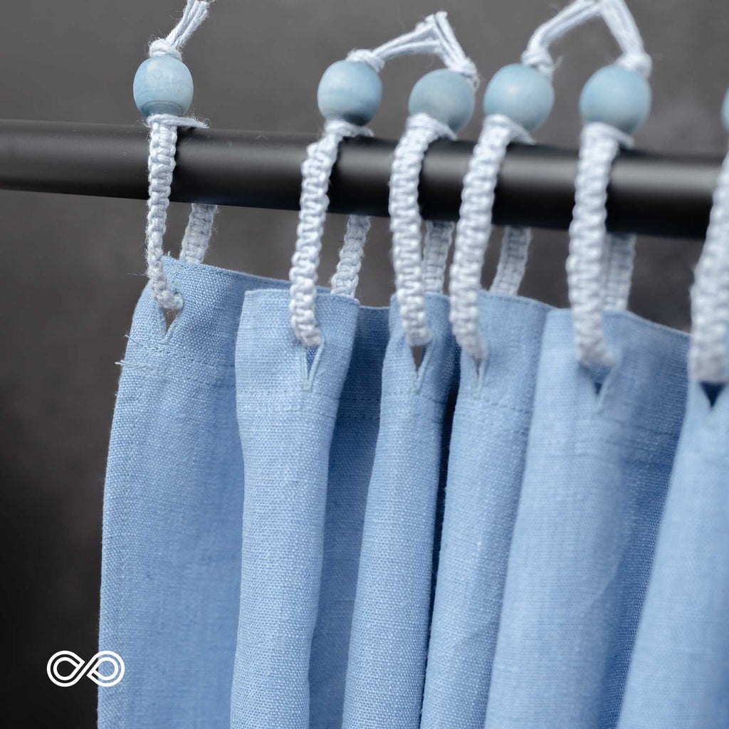 natural fabric curtain