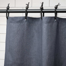 Load image into Gallery viewer, 100% hemp shower curtain