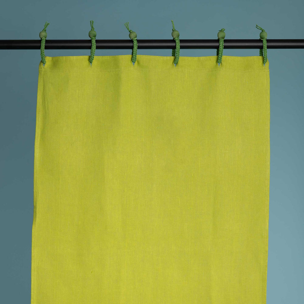 hemp shower curtain
