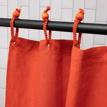 Load image into Gallery viewer, hemp shower curtain