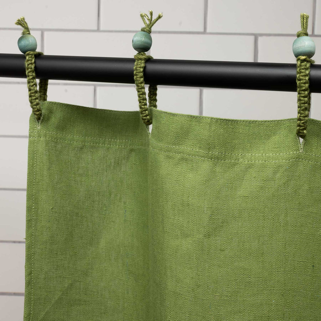 chemical-free shower curtain