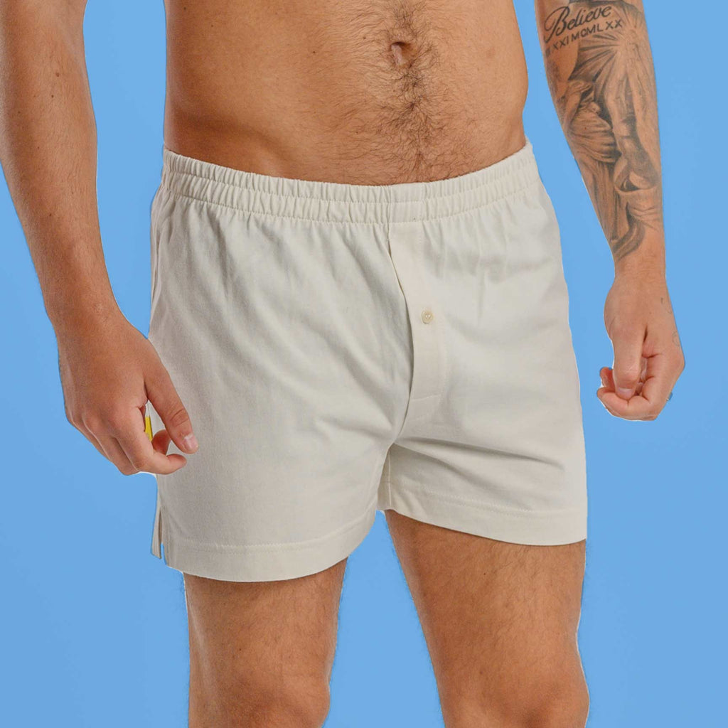 organic cotton jersey boxers