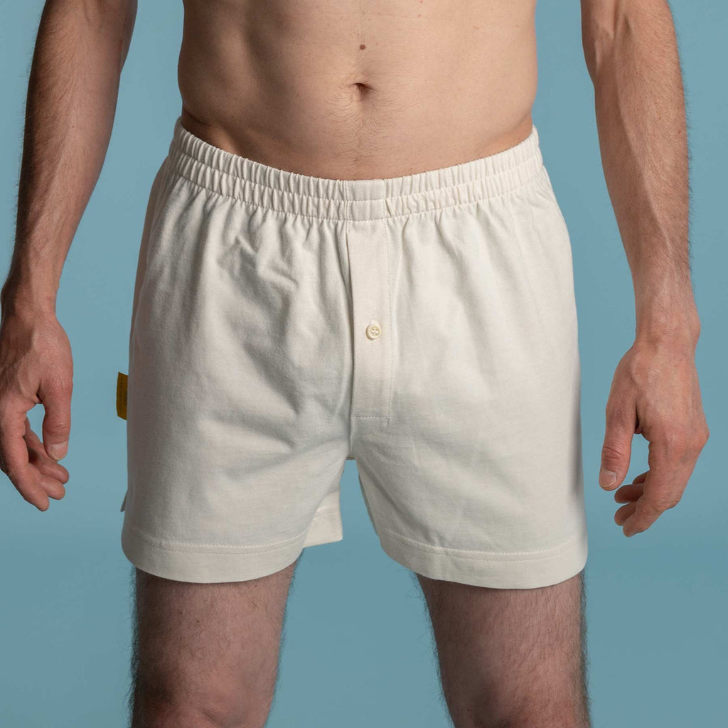 organic cotton knit boxers