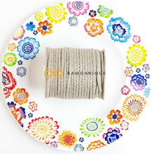 Load image into Gallery viewer, 3.5mm Hemp Braided Cord (50m roll; ~164') (100% Biodegradable)