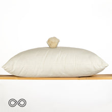 Load image into Gallery viewer, 100% organic cotton pillow