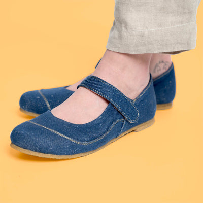 organic cotton ballet flats