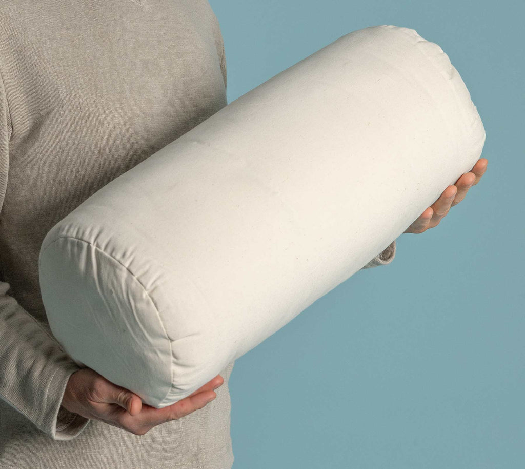 organic cotton bolster pillow