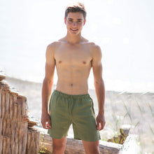 Load image into Gallery viewer, linen beach shorts