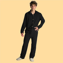 Load image into Gallery viewer, elastic-free organic cotton pajama bottom