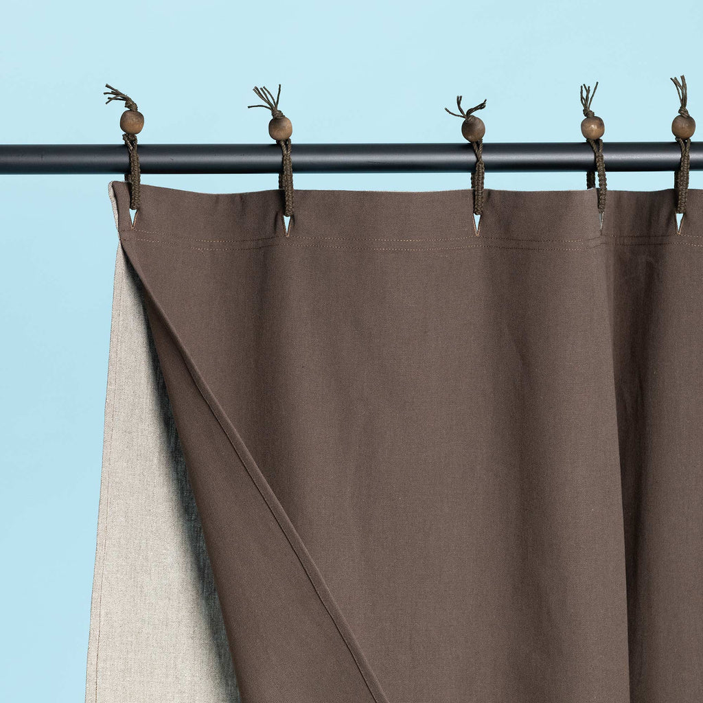linen blackout curtains