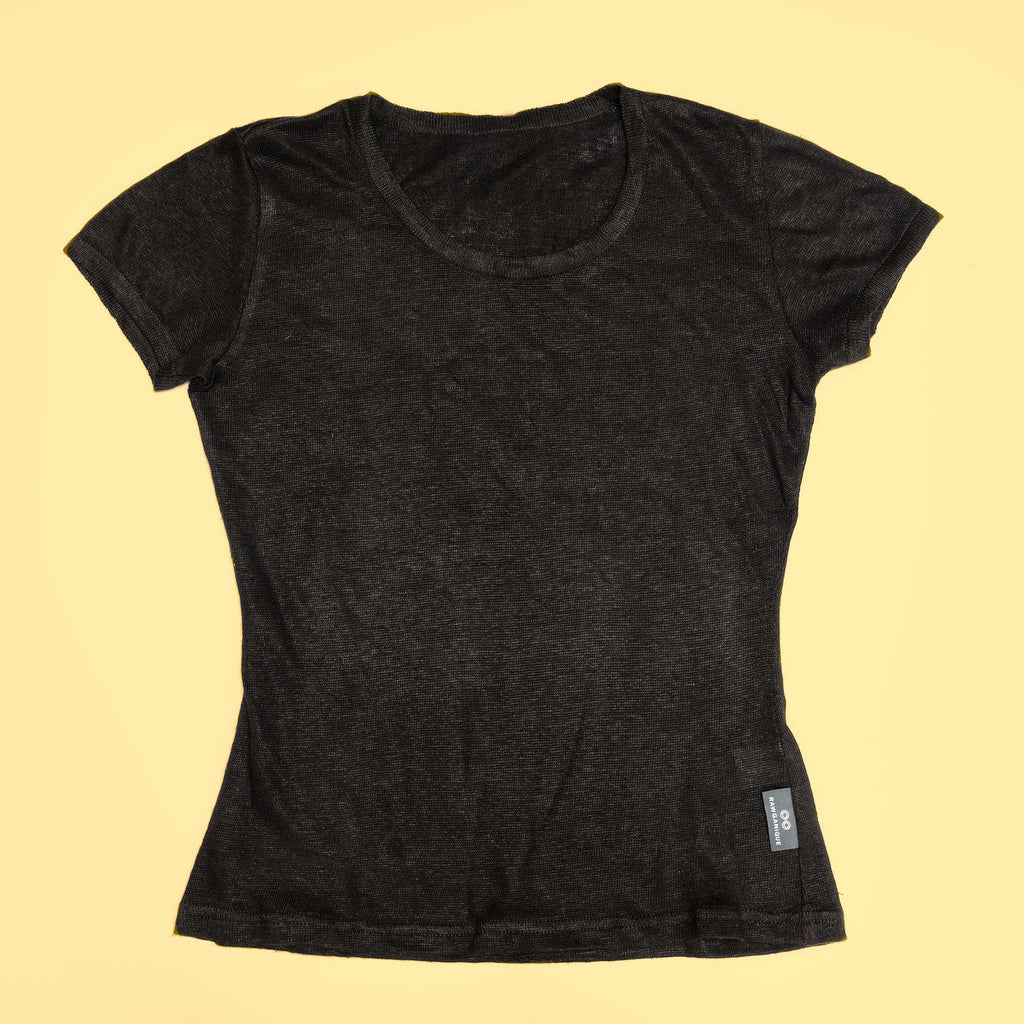 BROOKE 100% Hemp Knit Women's Tee (Discontinued) (99.9%-100% Biodegradable)