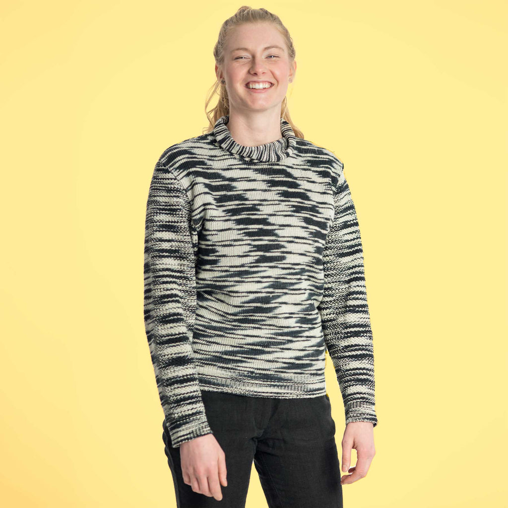 organic linen sweater
