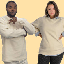 Load image into Gallery viewer, 100% organic cotton fleece sweatshirt