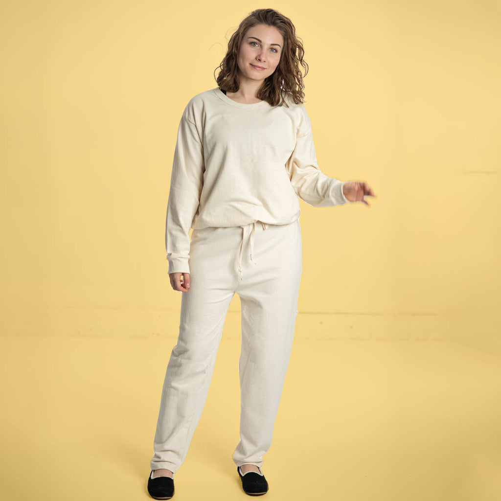 100% organic cotton sweatshirt