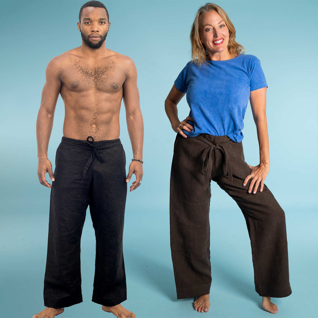 hemp karate pants