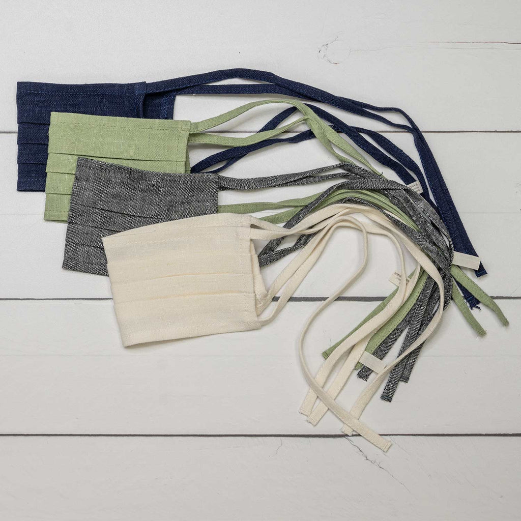 100% linen facemask