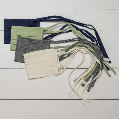 100% linen facemask