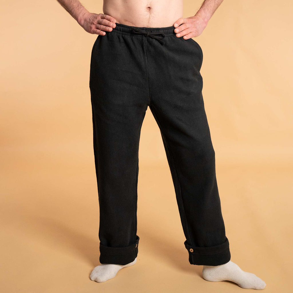 organic cotton fleece sweat pants