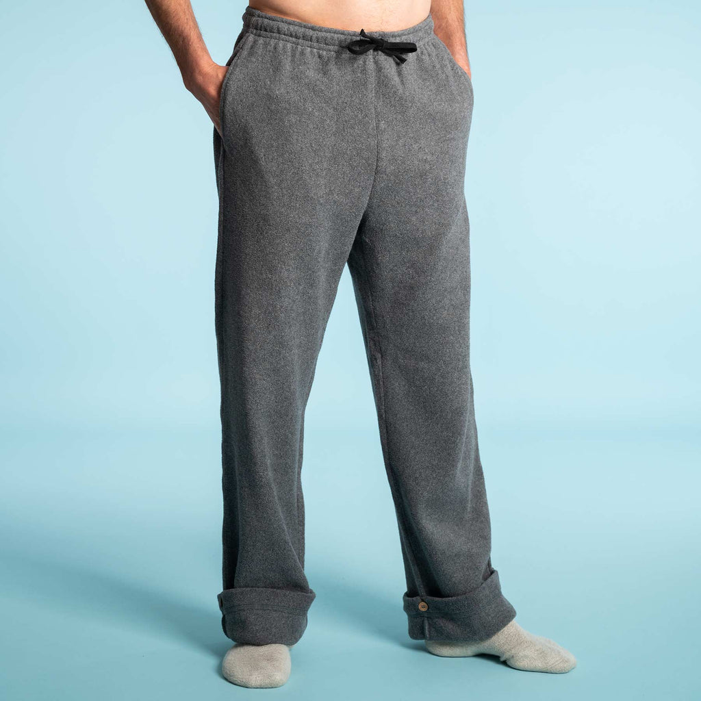 100% organic cotton fleece sweat pants