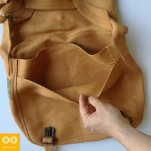 Load image into Gallery viewer, HEMPVILLE Organic Hemp Classic Courier Messenger Bag (Closeout) (98% Biodegradable)