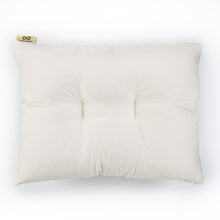 Load image into Gallery viewer, RODANTHE Organic Shredded Natural Rubber Contour Pillow (Handmade in USA) (99.5% Biodegradable)