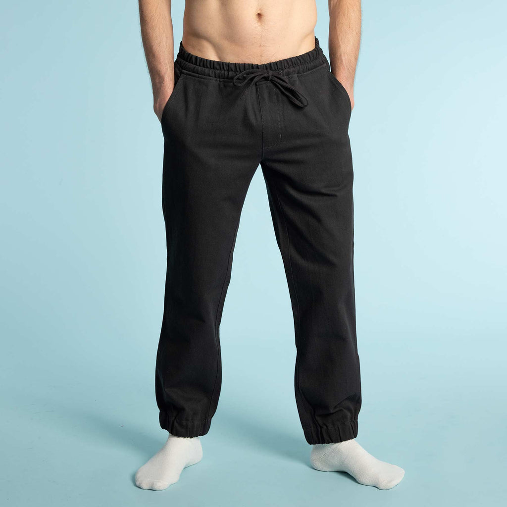 100% organic cotton joggers