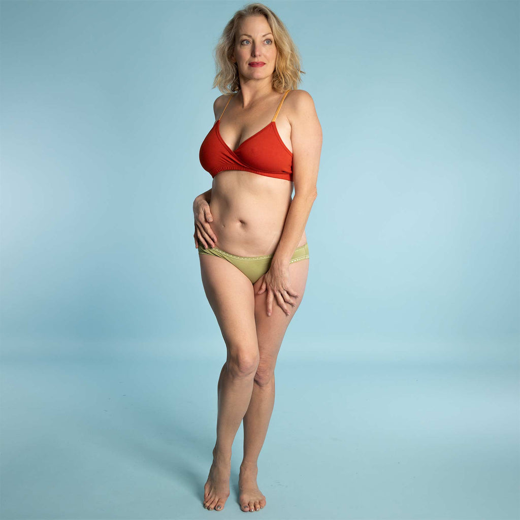 organic cotton lace bikini