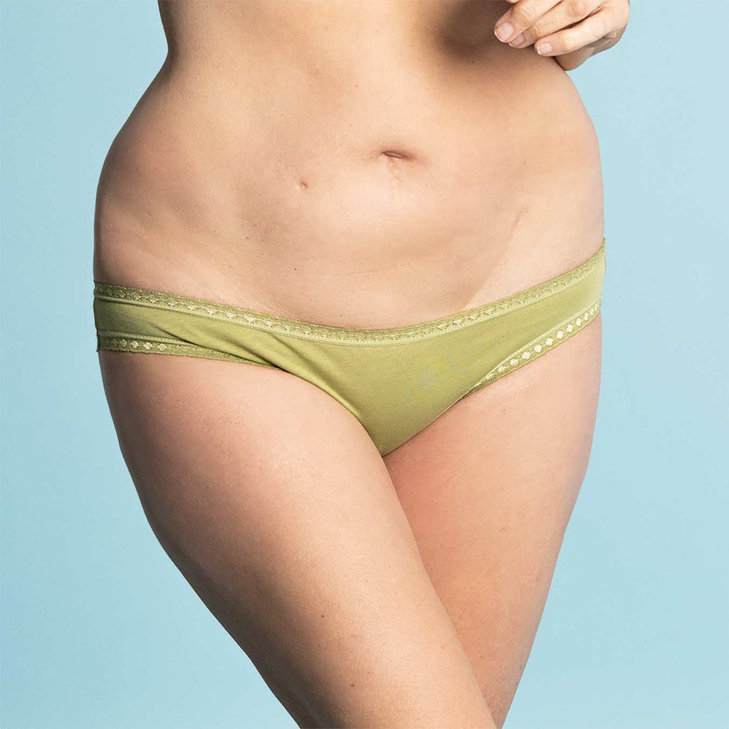 organic cotton lace underwear