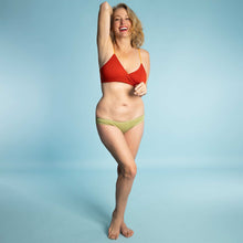 Load image into Gallery viewer, organic cotton lace bikini