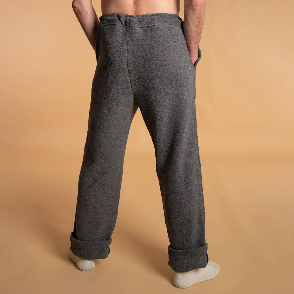 elastic-free organic cotton joggers
