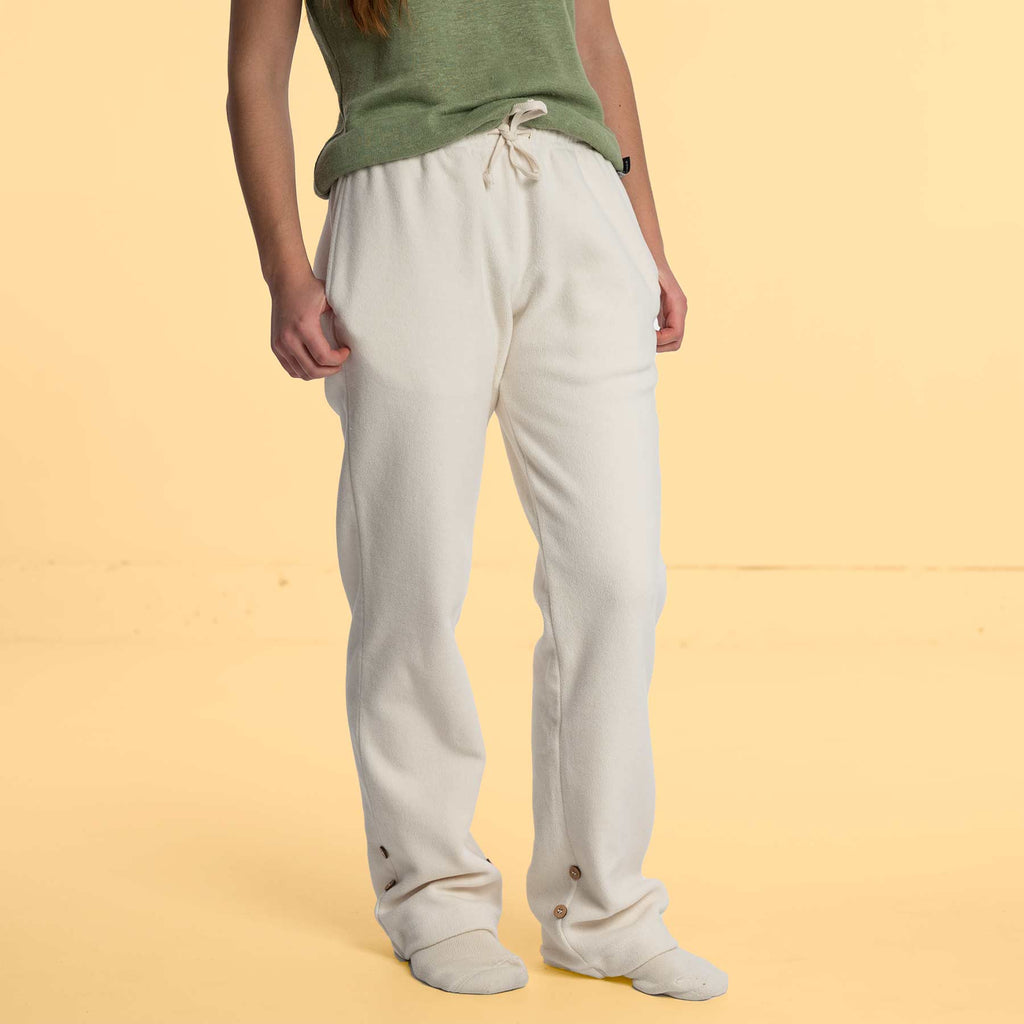 organic cotton fleece sweat pants