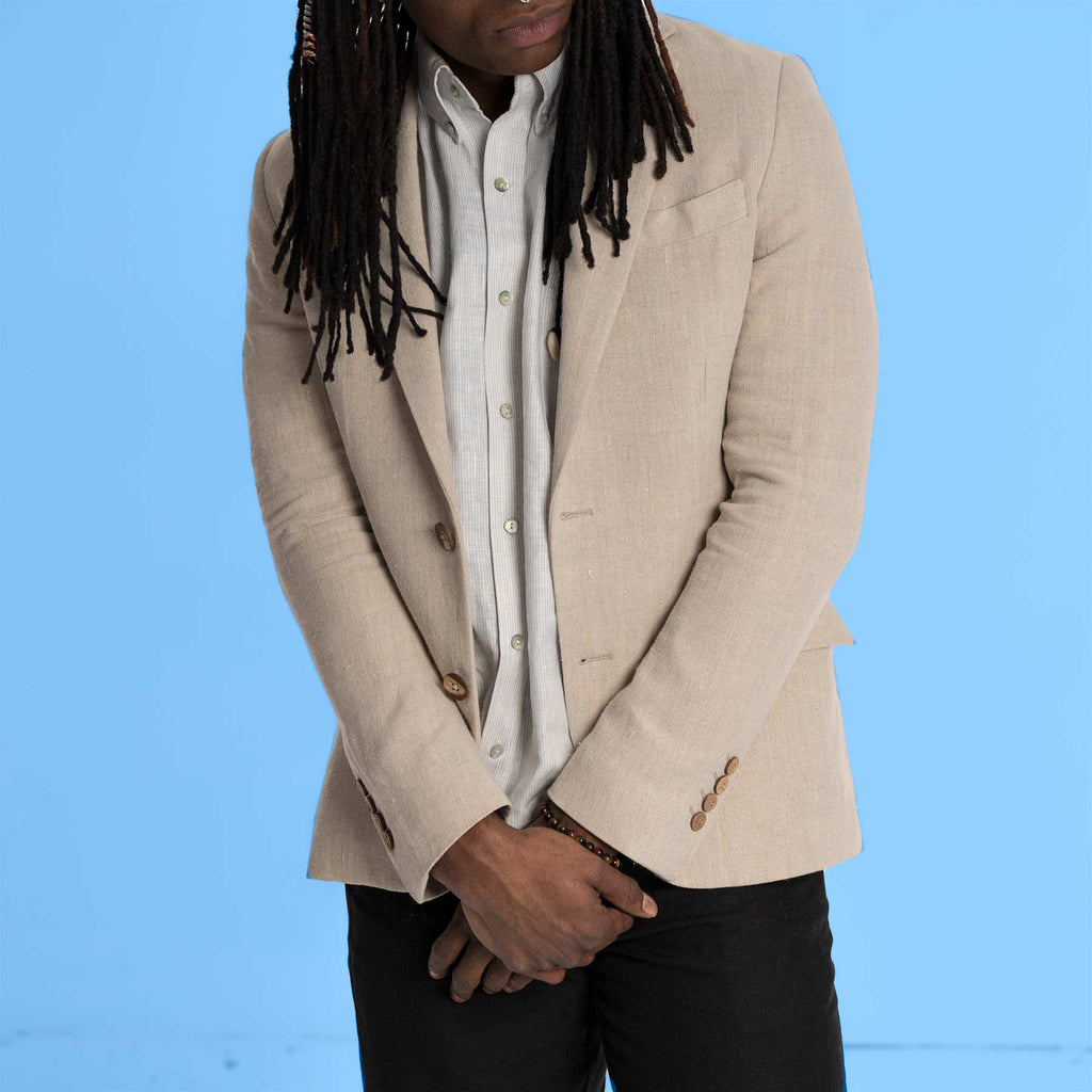 hemp dress jacket