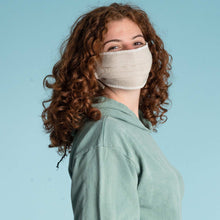 Load image into Gallery viewer, 2 layer hemp facemask